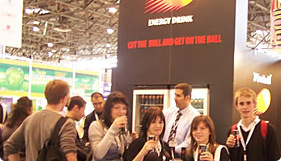 ProIstanbul - Fireball Energy Drink Stand at SIAL 2010